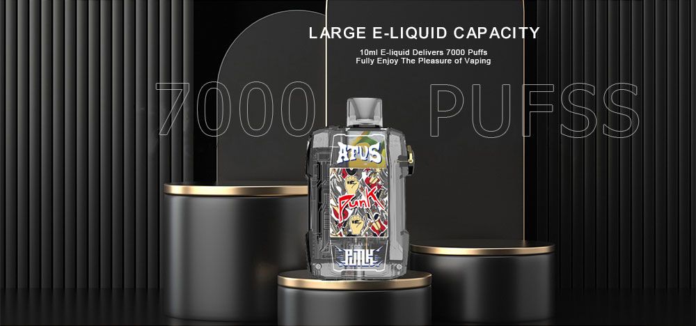 DE012 New Mexico NM USA 7000 Puffs Disposable Vapes with rechargeable and adjustable airflow ATVS Vape