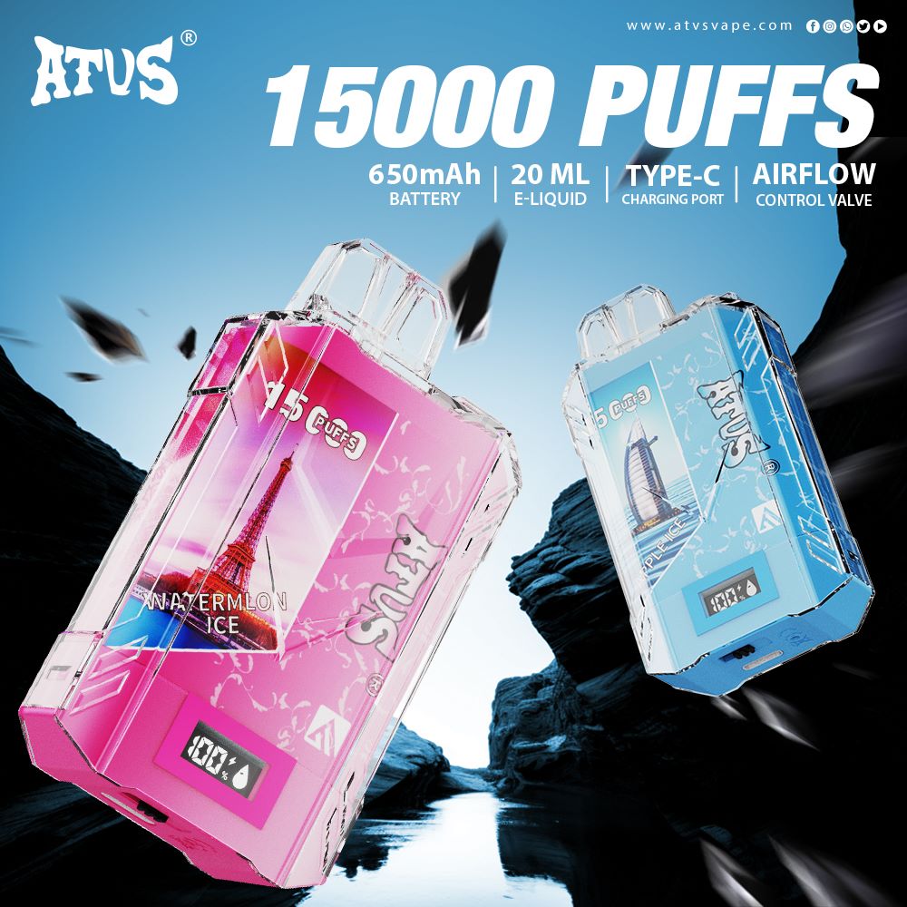 30000 Puffs Disposable Vape With LED display screen and adjustable airflow rechargeable Dropshipping wape puff Worldwide Multi Fruit Flavor Atvs Dual mesh coil 0% 2% 3% 5% Nicotine Disposable Vape EU Stock free vape pen