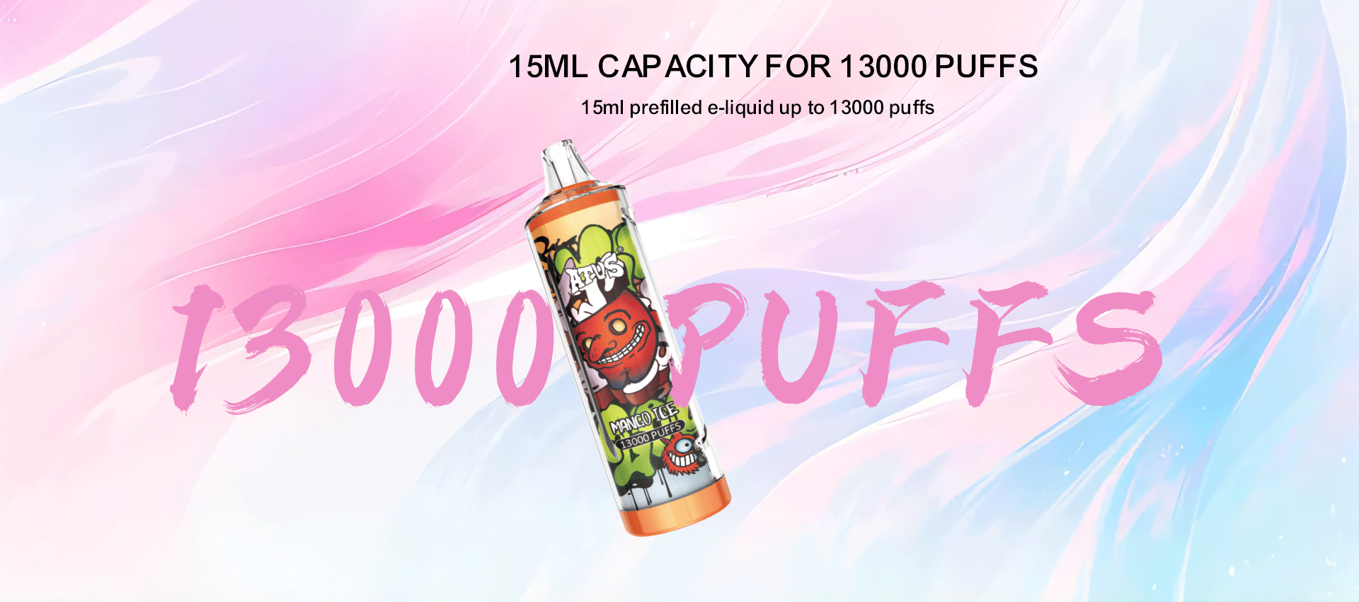 DE018 New Mexico NM USA 13000 Puffs Disposable Vape with rechargeable ATVS Vape