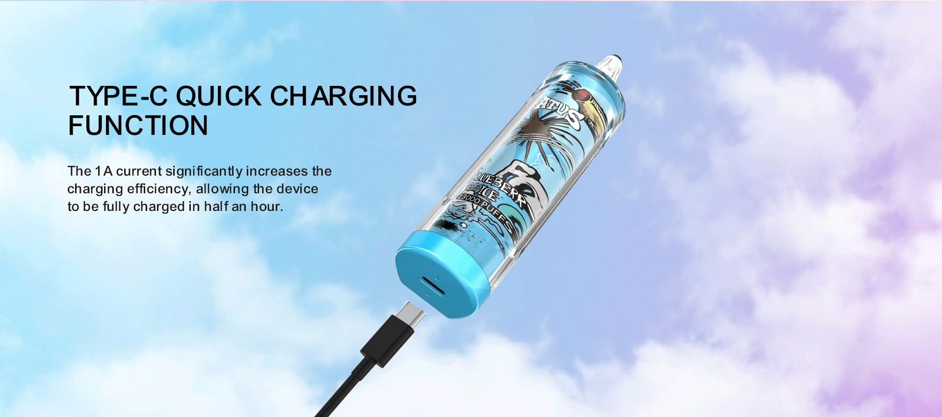DE018 New Mexico NM USA 13000 Puffs Disposable Vape with rechargeable ATVS Vape