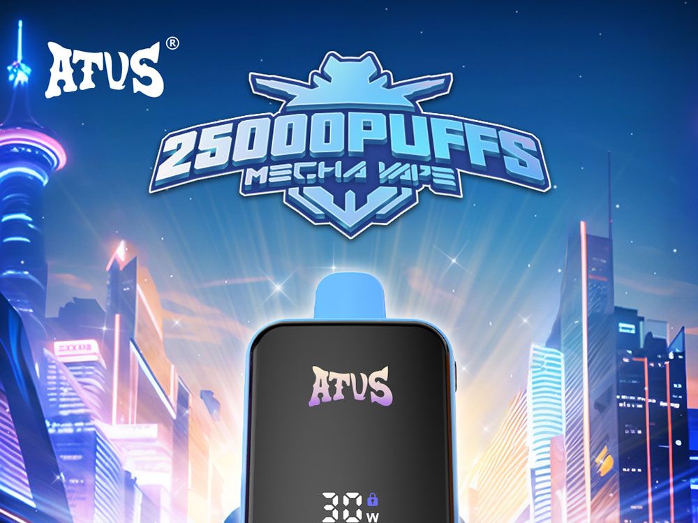 DE022 New Mexico NM USA 25000 Puffs Disposable Vape with Full screen rechargeable and adjustable airflow ATVS Vape