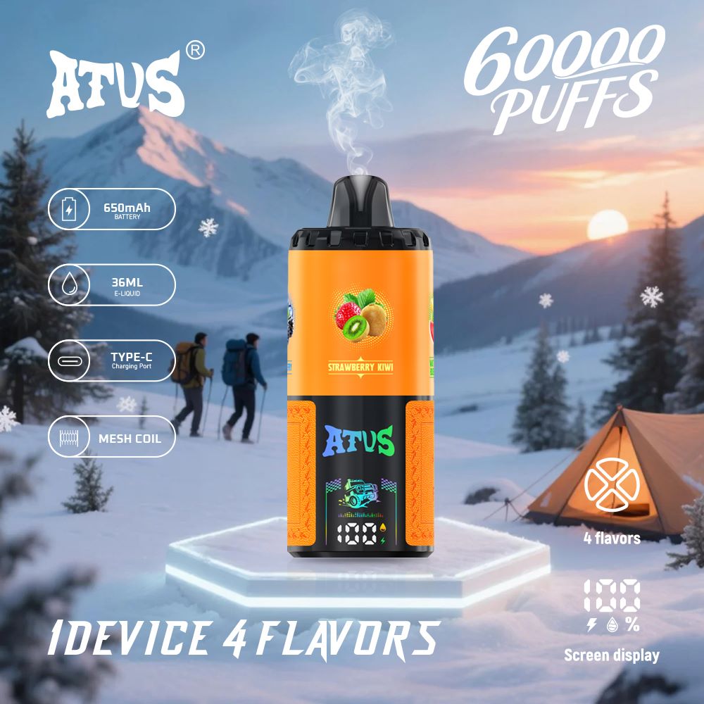 60000 Puffs Four-in-one flavored  Disposable Vapes with LED display screen and adjustable airflow 2025 Most Popular 60K Puff 4in1 Rotating Disposable Vape with 4 Fruit Flavors and 650mAh vape factory Dropship
